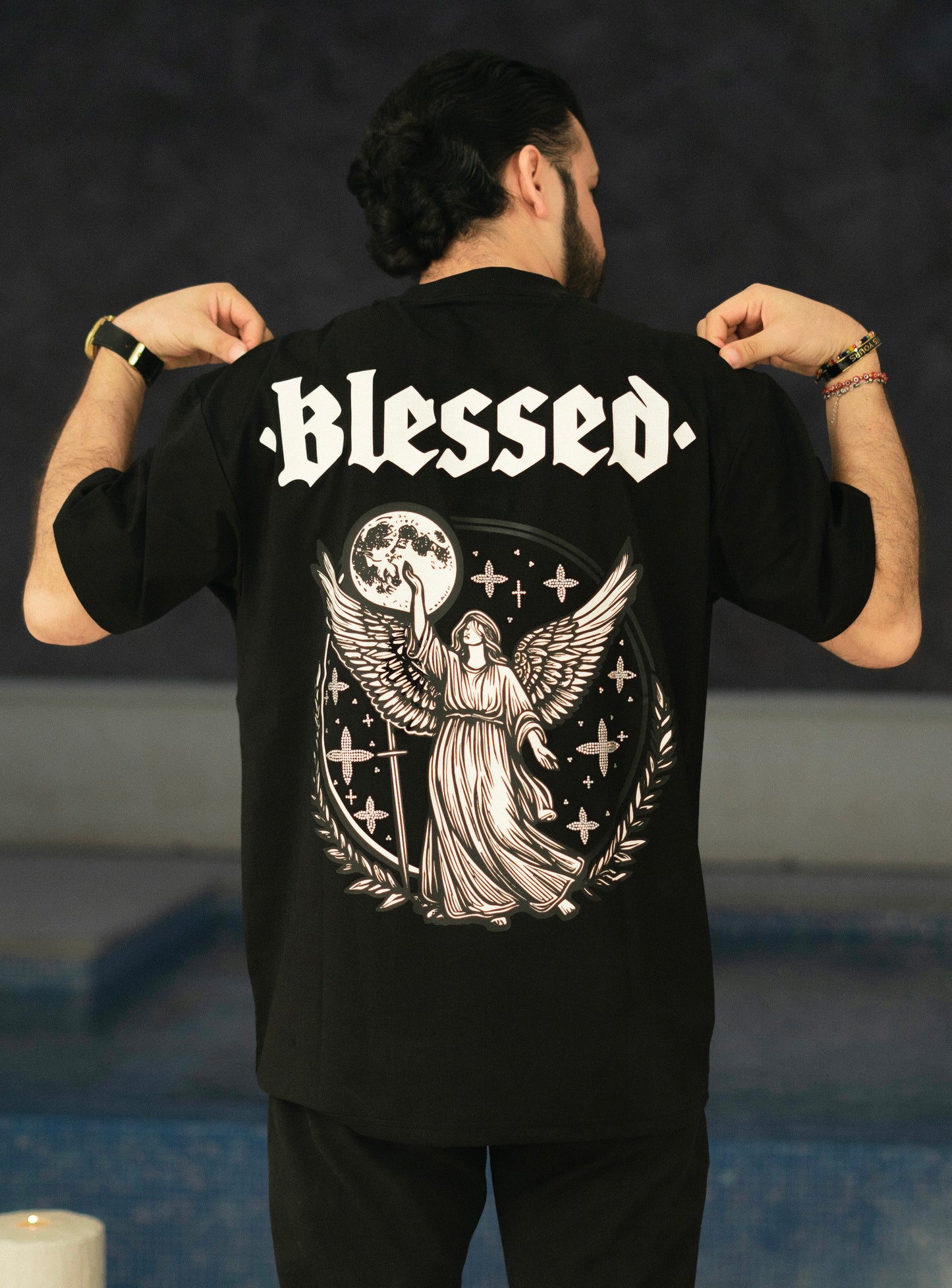 BLESSED “WHITE ANGEL” TEE